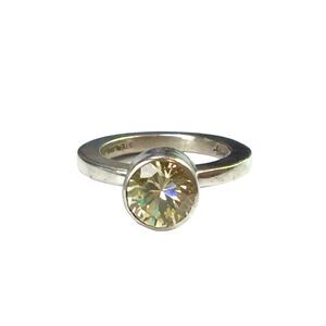 Harlene Korey Kalibre Citrine Ring Size 5 Sterling Silver 925 Scottsdale AZ